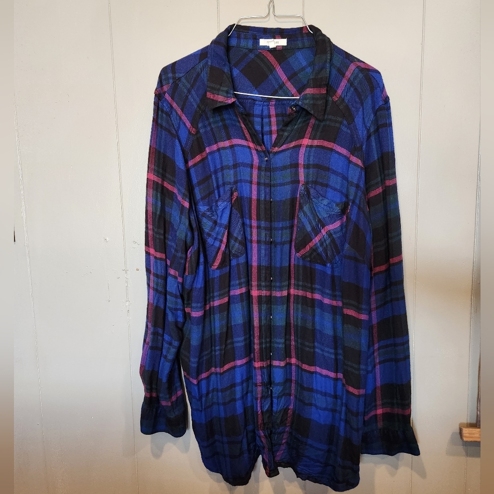 Maurices Flannel Size 2